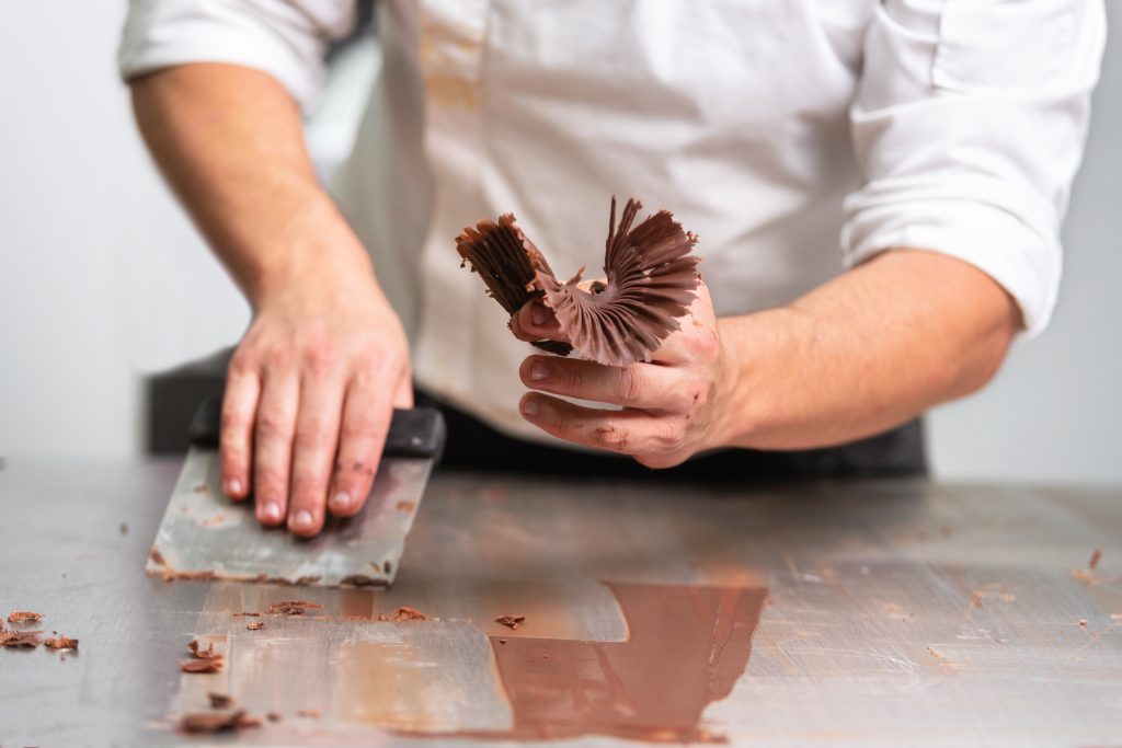 how to make chocolate shaving